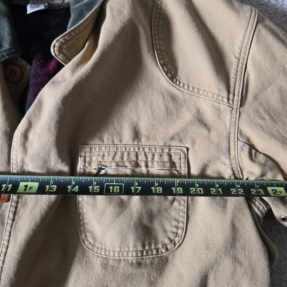 L.L. BEAN Vintage Mens Barn Jacket Field Chore Coat Blanket Lined XL - Picture 9 of 9